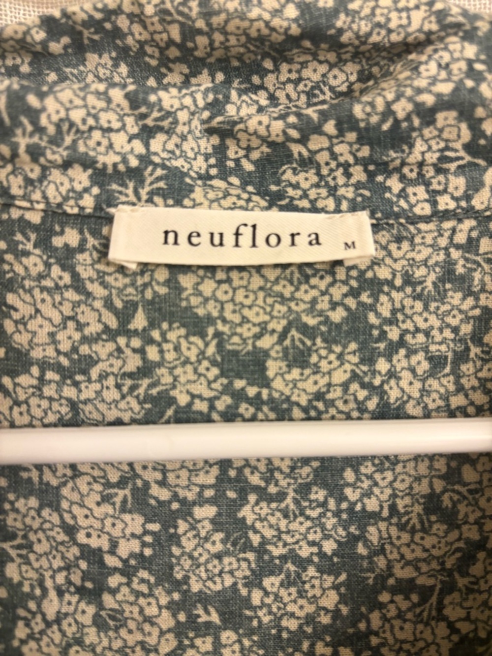 Floral Midi Dress in Blue - Picture 2 of 4